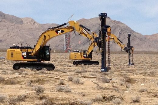 Pengo Goes On The Job With HMC at the Largest Solar Energy Project